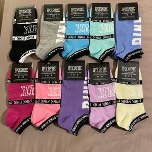 10 pairs Victoria Secret PINK Socks NWT